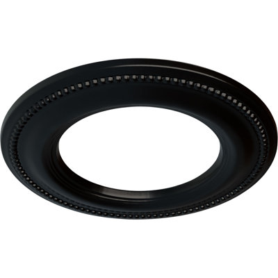 Médaillon de plafond Endurathane Tirana, P 13 7/8 po x P 3 3/4 po x P 1 1/4 po (convient aux auvents jusqu'à 4 3/4 po), apprêté en usine