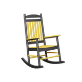 Casual Back Outdoor Rocker Chair