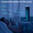 43 inch Oscillating Modern Black Tower Fan with Remote, 7.5h timer