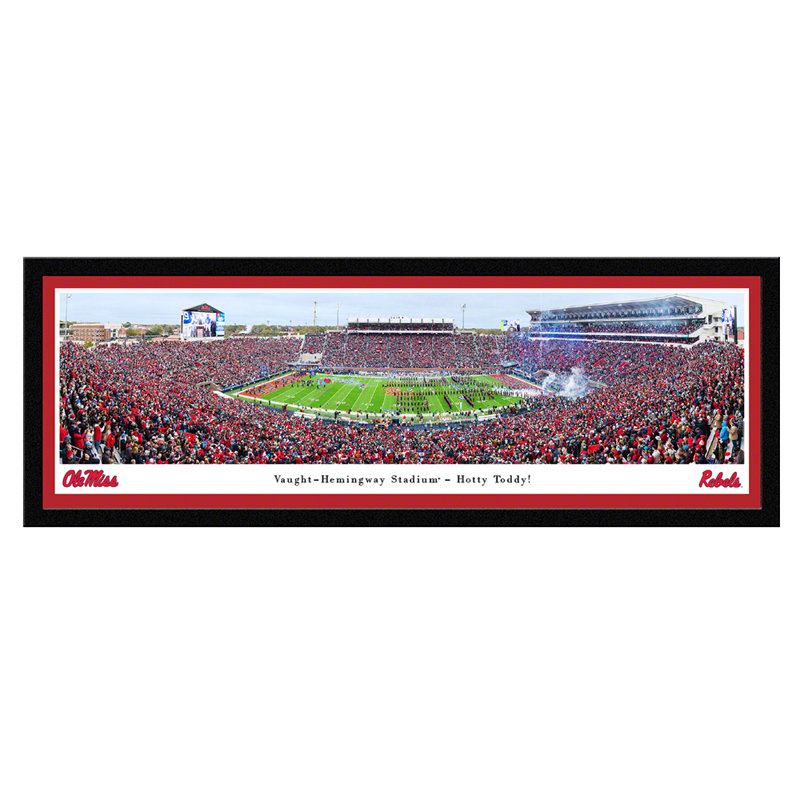 Vaught-Hemingway Stadium - Hotty Toddy! par James Blakeway - Photographie avec cadre