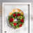 Enchanted Spring 24-Inch Fabric Geranium and Natural Twig Wreath – Timeless Floral Door Décor