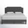 Kist Upholstered Bed with Tufted Headboard
