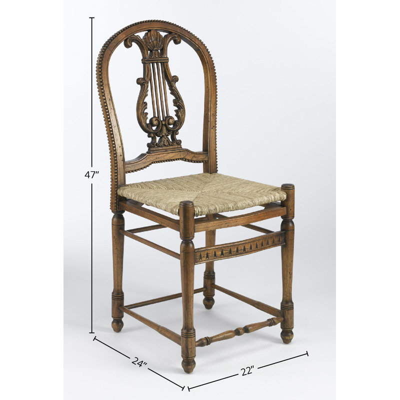 Corneil 47" Counter Stool, Walnut