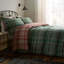 Cotton Chequered Duvet Cover Set with Pillowcases Included-119666279