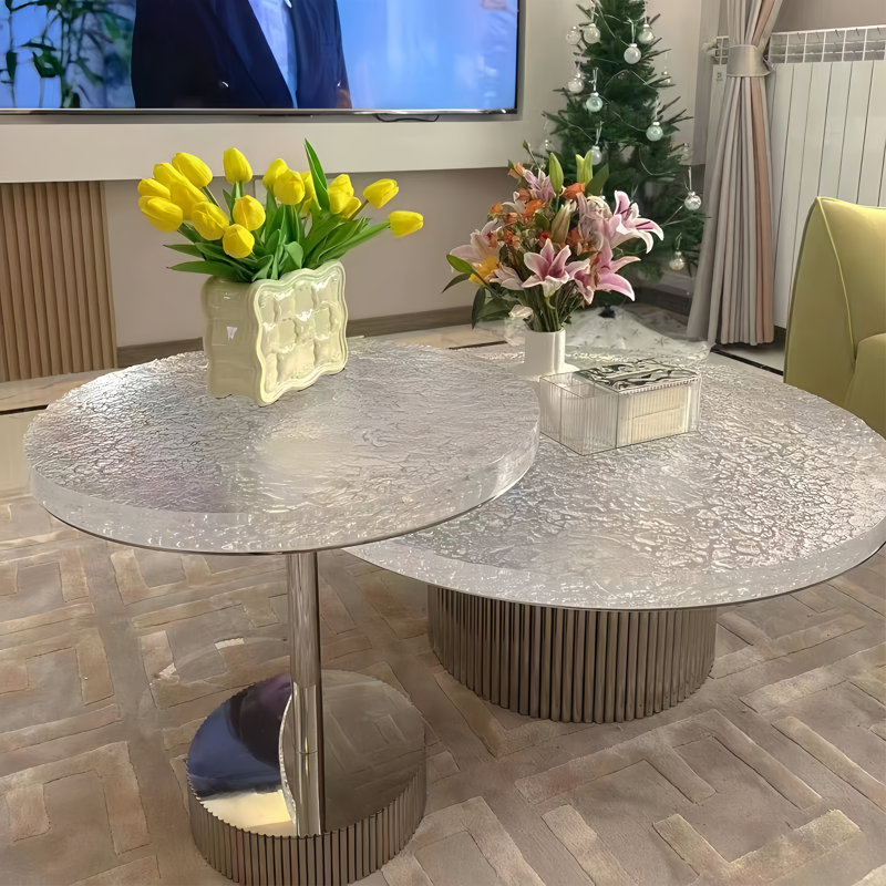 Table basse de 35 po de largeur avec table de bout de 20 po de largeur