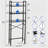 Metal Adjustable Freestanding Over The Toilet Storage