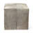 Vennie Genuine Leather Square Cube Ottoman