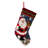 19.00"L Hooked Stocking, Santa