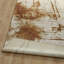 Tapis abstrait rouille / ivoire Strato-1816517556