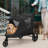 Foldable Pet Stroller for Small & Medium Dogs and Cats 3-Wheel Dog Stroller with 9 Angles Adjustable Handlebar -93312228