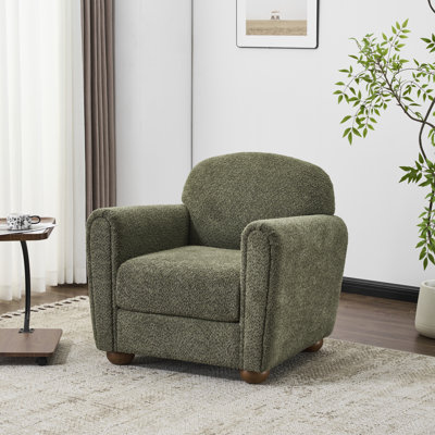 Soren Mid-Century Modern Upholstered Accent Chair