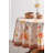 Floral 100% Cotton Round Tablecloth-942545239