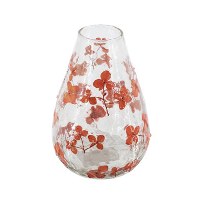 Vase en verre transparent D5x7 "