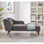 Chaise longue moderne avec revêtement pour le confort et le style, pour une décoration intérieure élégante-948983121