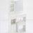 29.2" Small Size Left Drawer Desktop Vanity Table + Cushioned Stool, Extra Large Right sliding mirror, Multi Layer High Capacity Storage, Practical Fashionable Dresser, Suitable For Small Space-1583515201