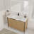 48'' Single Bathroom Vanity with Resin Top