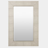 Manta Mirror-Ivory Shagreen