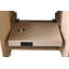 Meuble-lavabo autoportant de 42 po avec plateau en pierre Milano Mist, tablette dissimulée et support pour sèche-cheveux-125008927-125008926