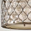Chavira 1 - Light Gold Crystal Pendant