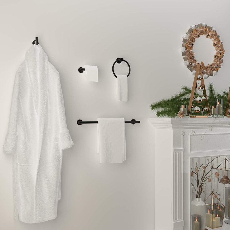 4 - Piece Bathroom Hardware Set