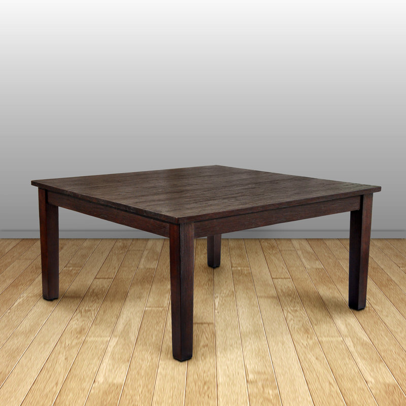 Arnisa Mahogany Solid Wood Dining Table, Dark Brown