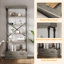 186.9cm H x 80cm W Metal Bookcase-1215751905