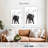 Brampt Black Abstract Dog-108239754