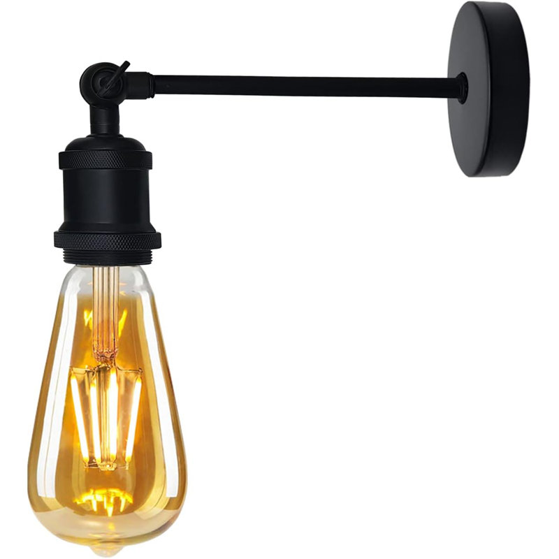 Ambir Armed Sconce, Black