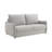 Chenille Sleeper Sofa with Memory Foam Mattress
