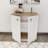 Simcoke 32.7" Tall 2-Door Accent Cabinet -1317306788