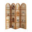 Paravent de coin en bambou et rotin de style Mid-Century pour un usage domestique-348904012