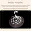 Ornement décoratif et squelette de vrai serpent