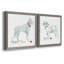 «Must Love Boston Terriers», ensemble de 2 peintures sur toile encadrées-1910478609-1910478612