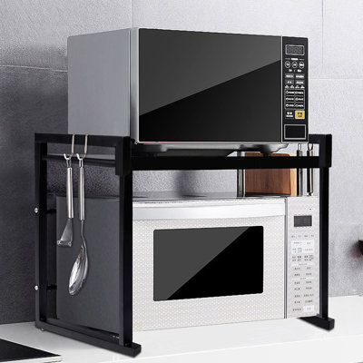 Kinchens 15.8'' Metal Floating Shelf Baker's Rack