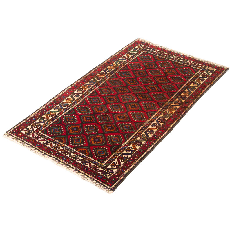 Teimani Red Rug 3'2" x 5'9"