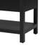 Four-door Console Table With A Open Bottom Shelf And Metal Handles-106535410