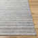 Tapis gris en viscose tissé à la main Rectangle Trona