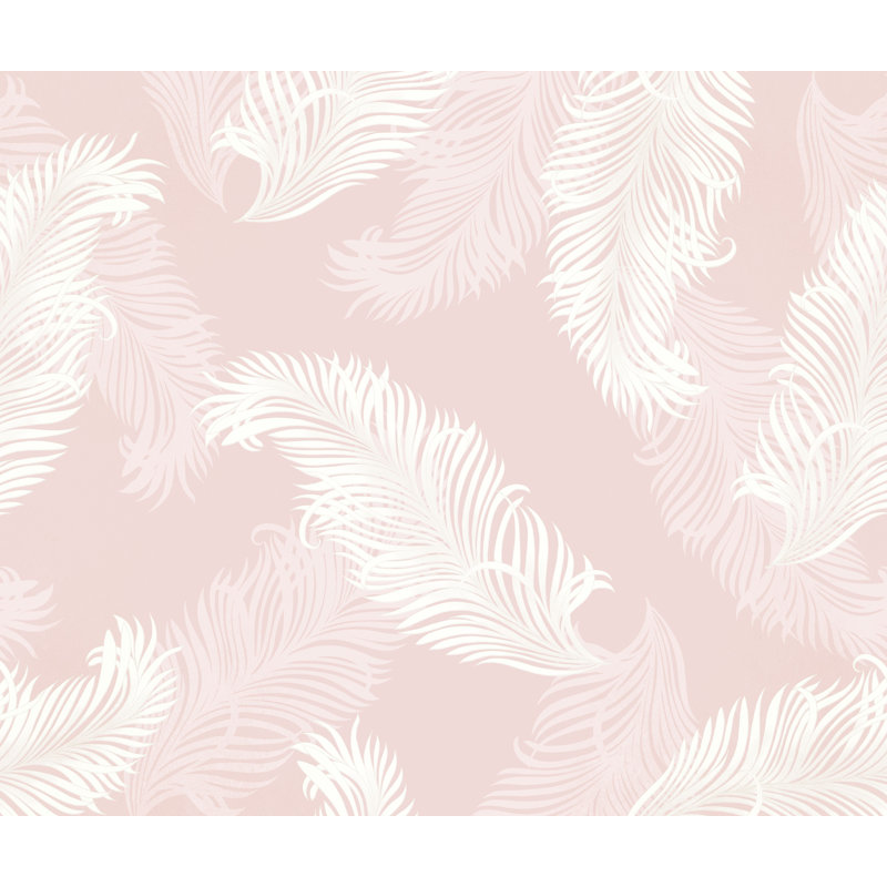 Higuchi 10m x 50cm Matte Wallpaper Roll, Light Pink