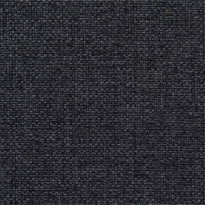 Banc rembourré capitonné, Gris anthracite