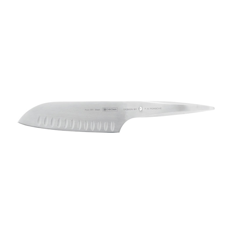 Chroma Type 301 7.25'' Serrated Santoku Knife