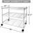 Shelves Unit,3-Shelf Shelving Unit-883577630