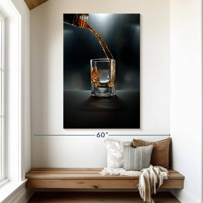Yarlin Liquor Shot, 51" H x 34" W