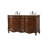 Mannie 60'' Double Bathroom Vanity with Engineered Marble Top-54291941-90721995