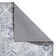 Bodak area rug Digitally Printed Silver