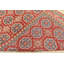 Tapis rouge nouvel âge en laine 6 pi 8 po x 9 pi 8 po Musawwir