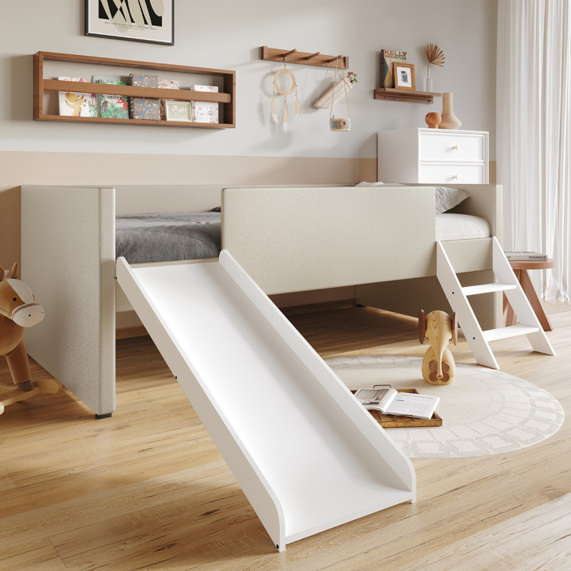 Lit mezzanine simple pour enfants, Champagne