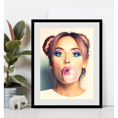 Woman - Single Picture Frame Print