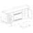 Henrik Farmhouse TV Stand with Electric Fireplace-123475123