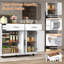 120 cm W Kitchen Cart with-2007970642