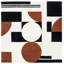 Antoni Handmade Wool Ivory/Black/Brown Rug-1396975810